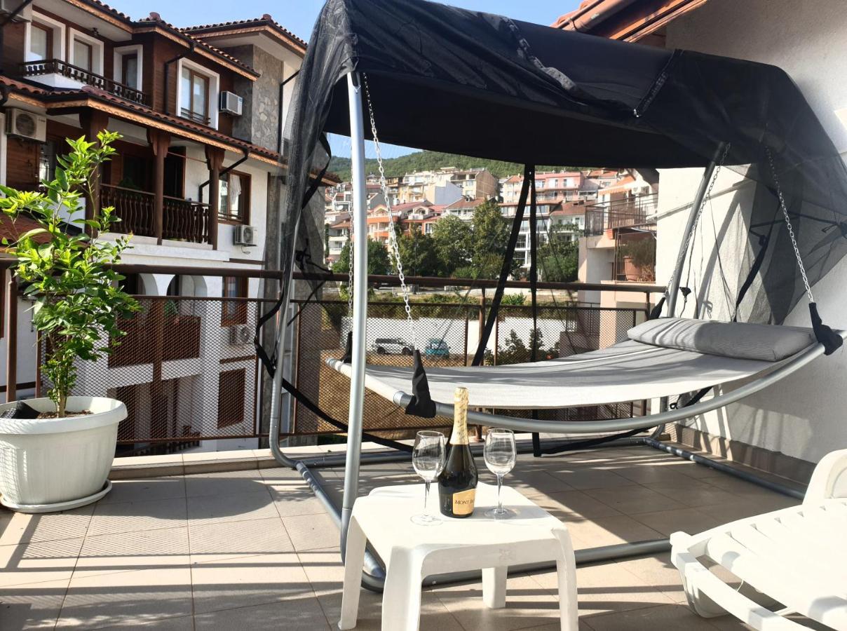 Appartamento La terrace Sea view Sveti Vlas Esterno foto