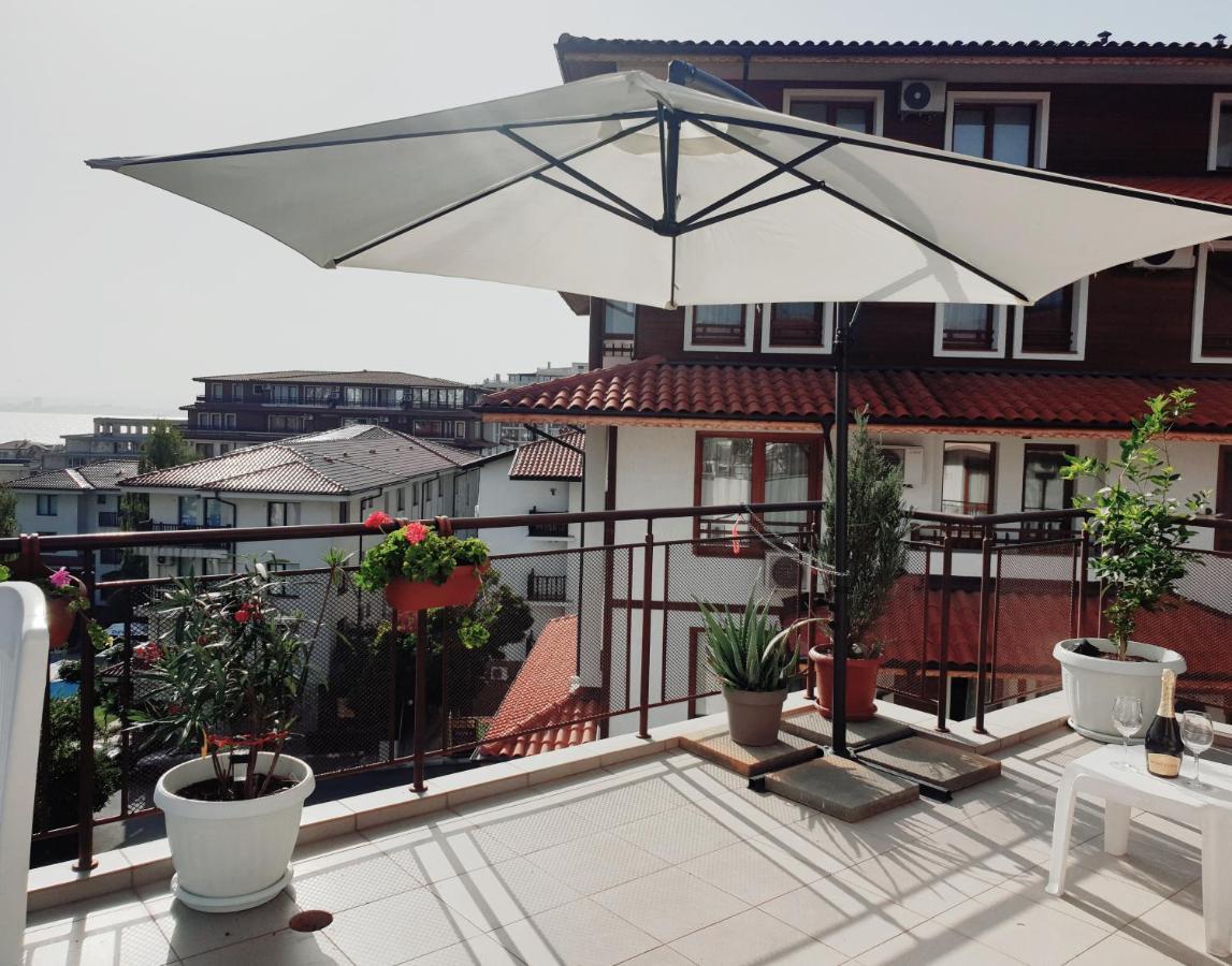Appartamento La terrace Sea view Sveti Vlas Esterno foto
